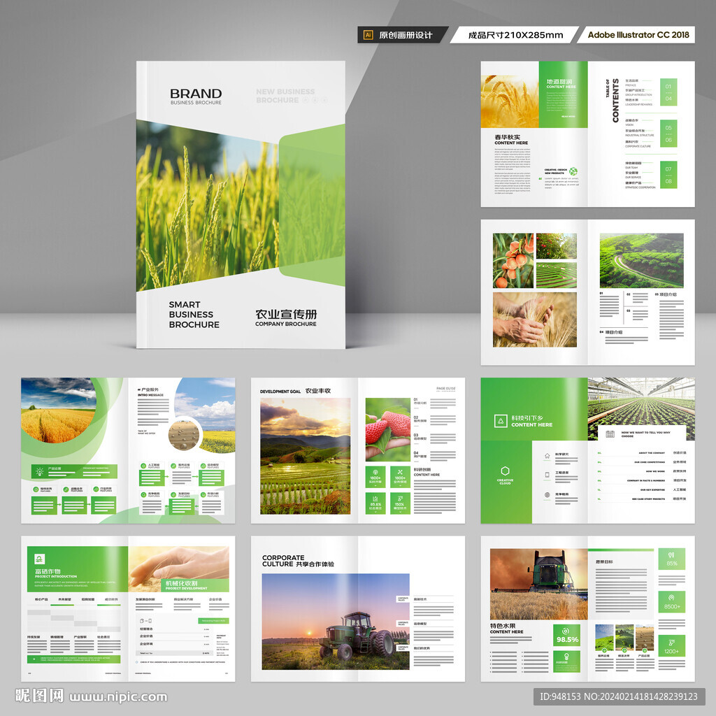 农业宣传册