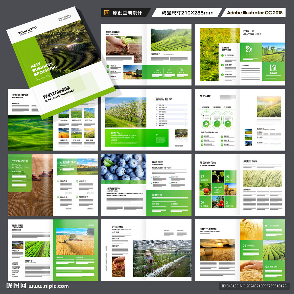 农业科技画册