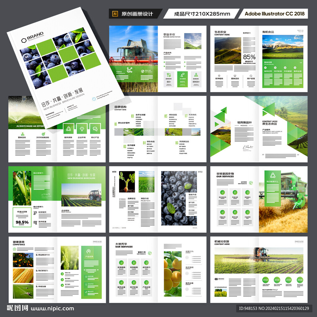 农业科技画册
