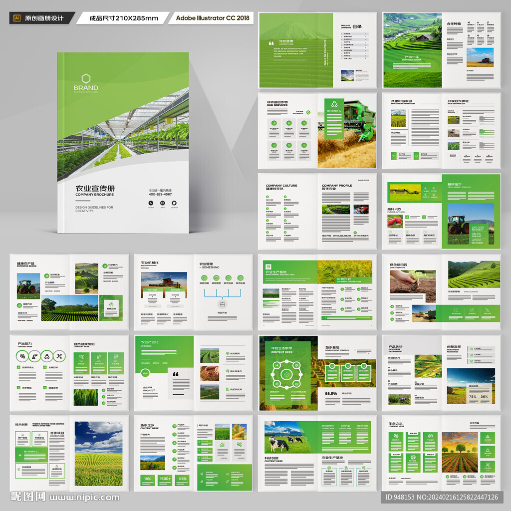 农产品画册