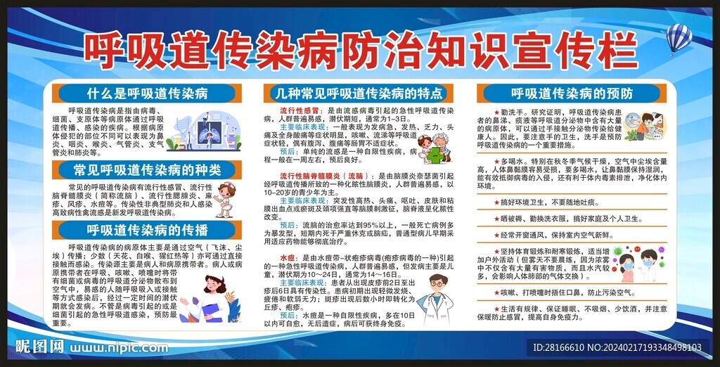 预防呼吸道疾病知识