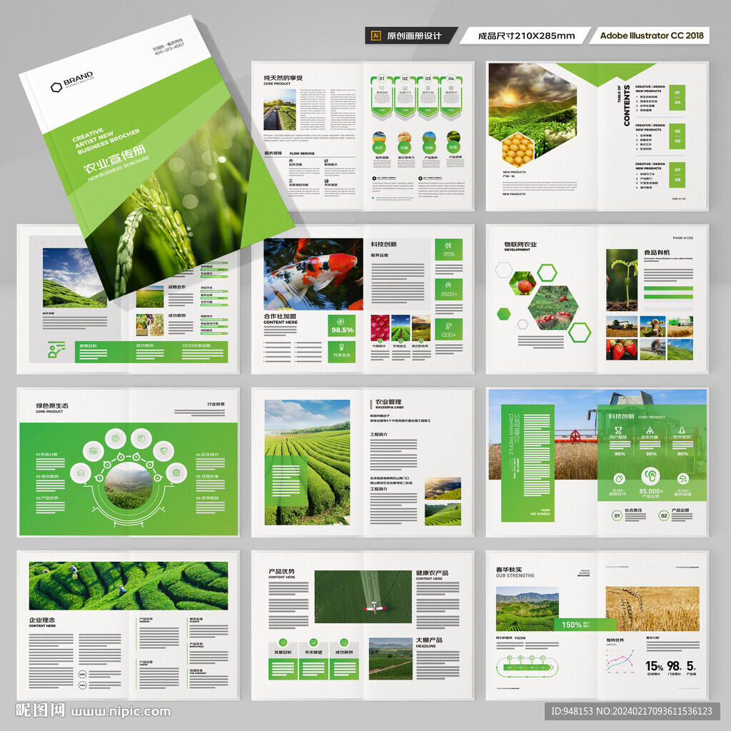 农业科技画册