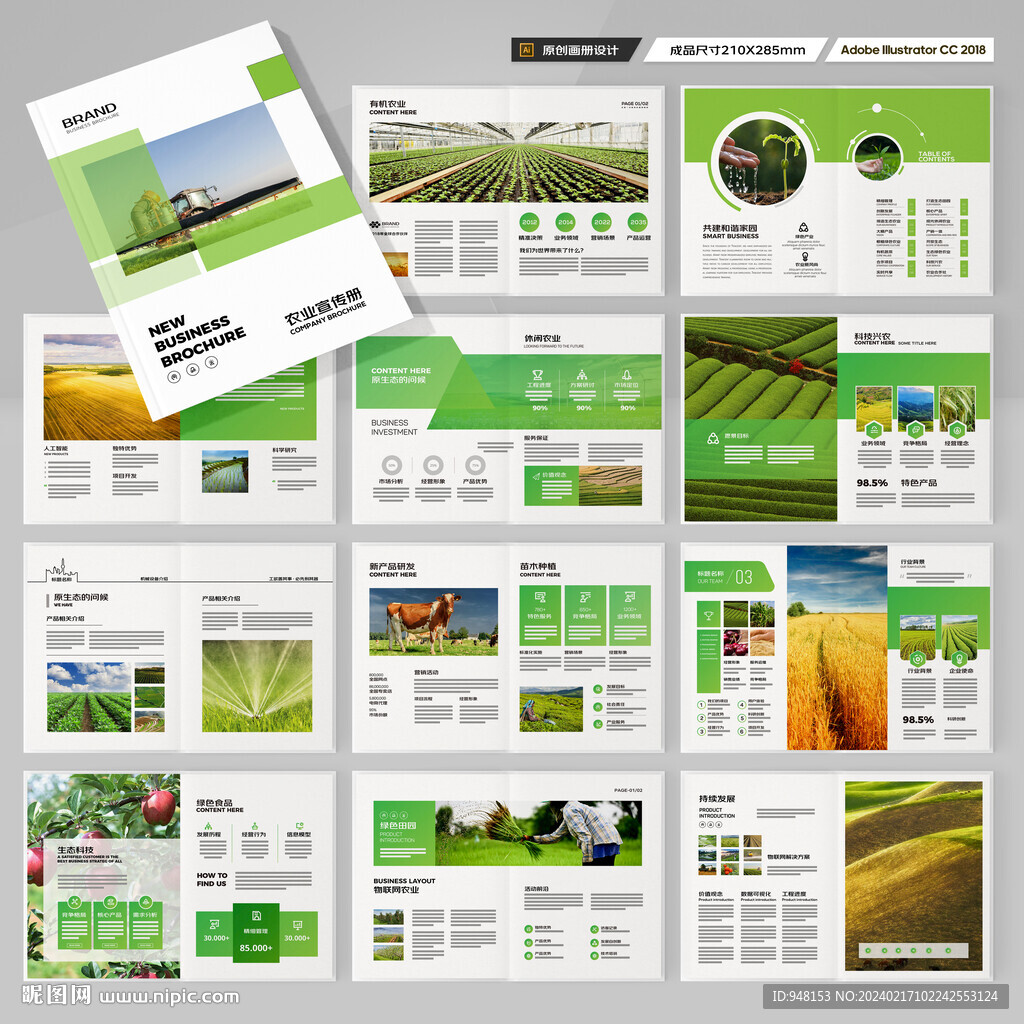 农业宣传册