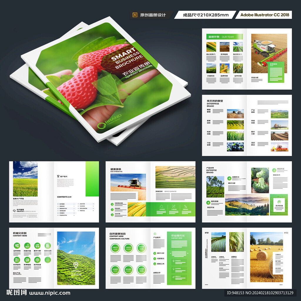 农产品画册
