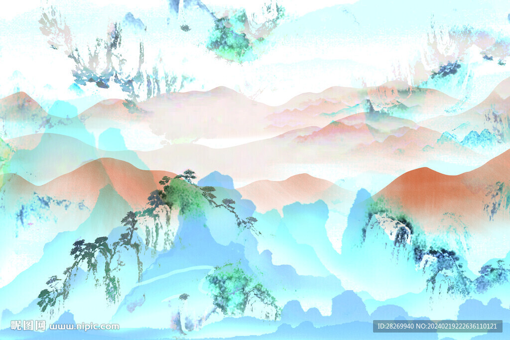 山水画 