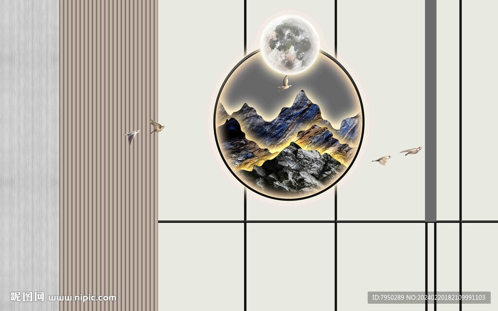 直播间背景墙