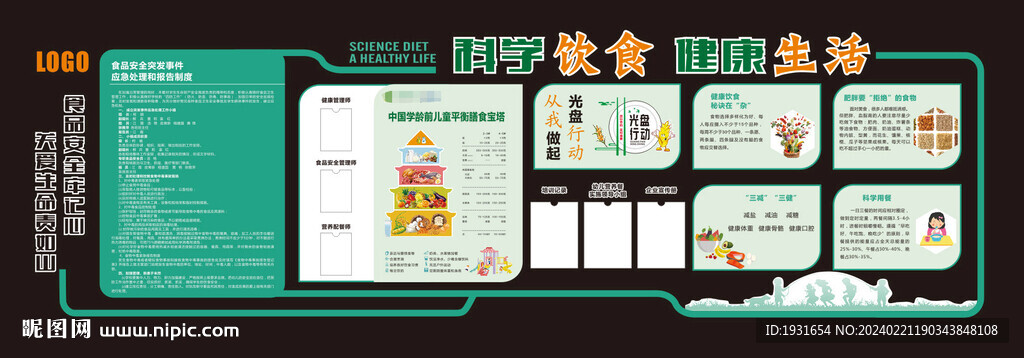 食堂文化墙