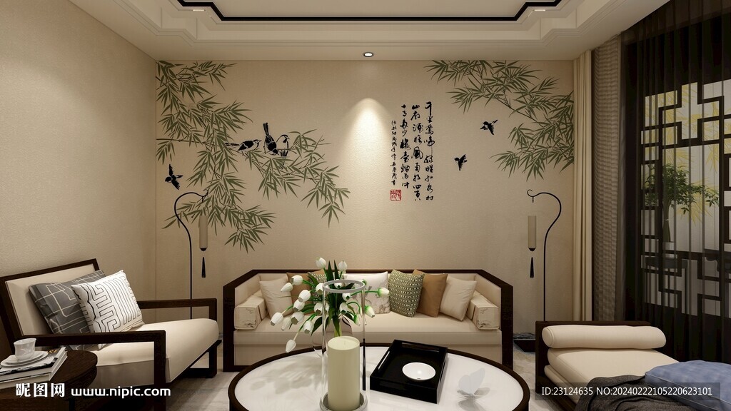 矢量花鸟