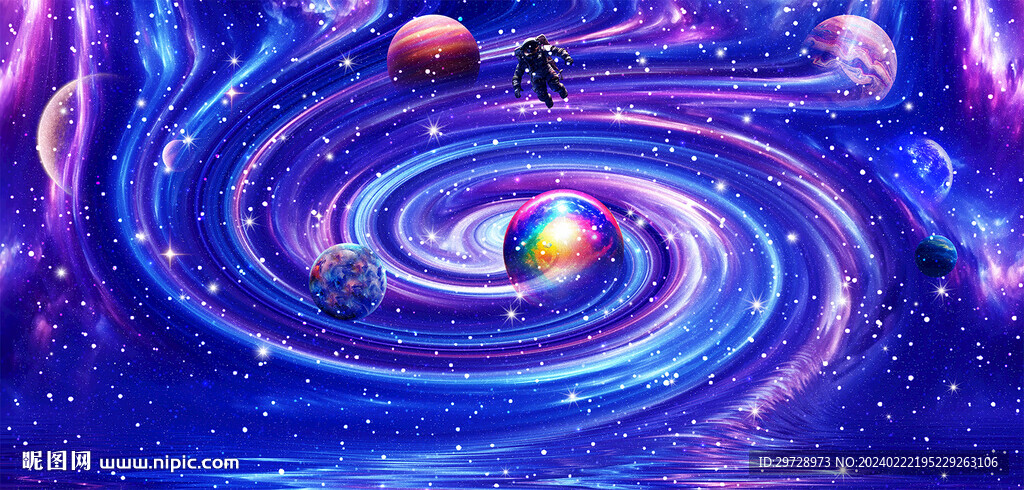 宇宙星空银河软膜