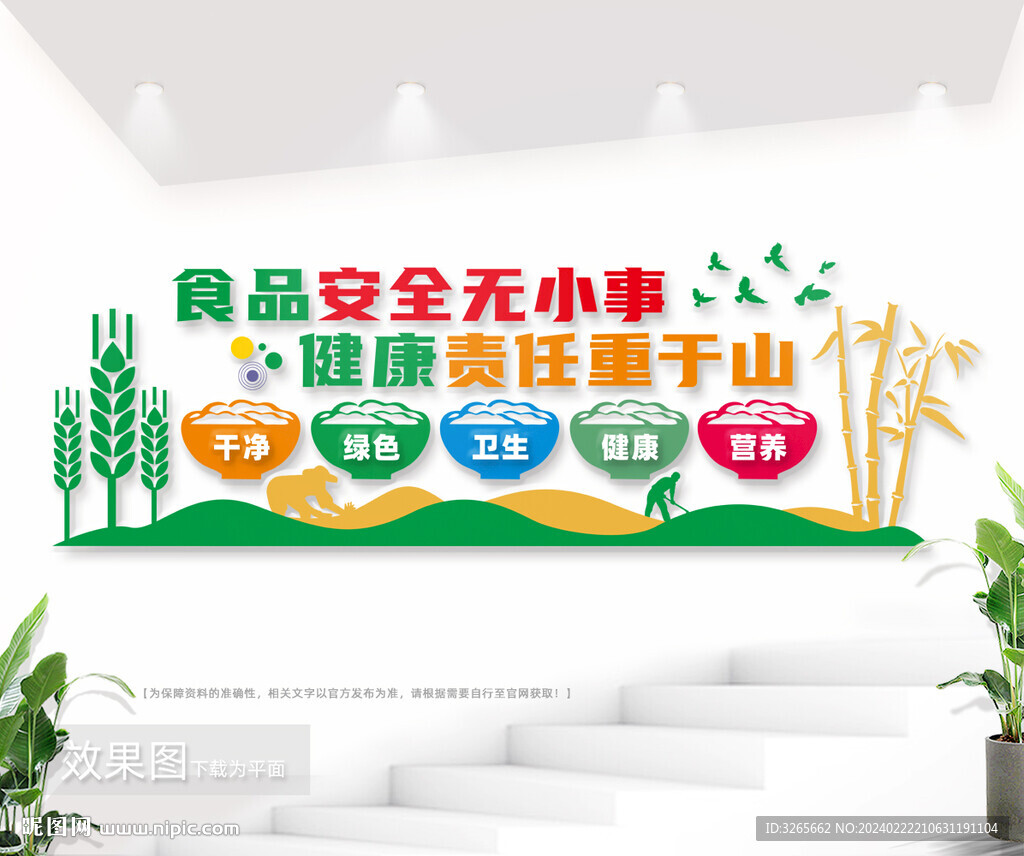 食品安全文化墙设计