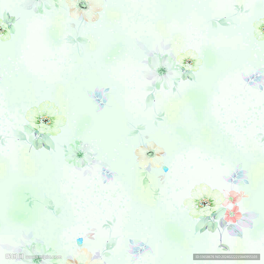 扎染花