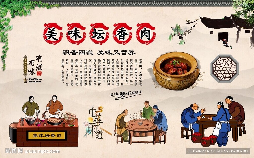 坛香肉
