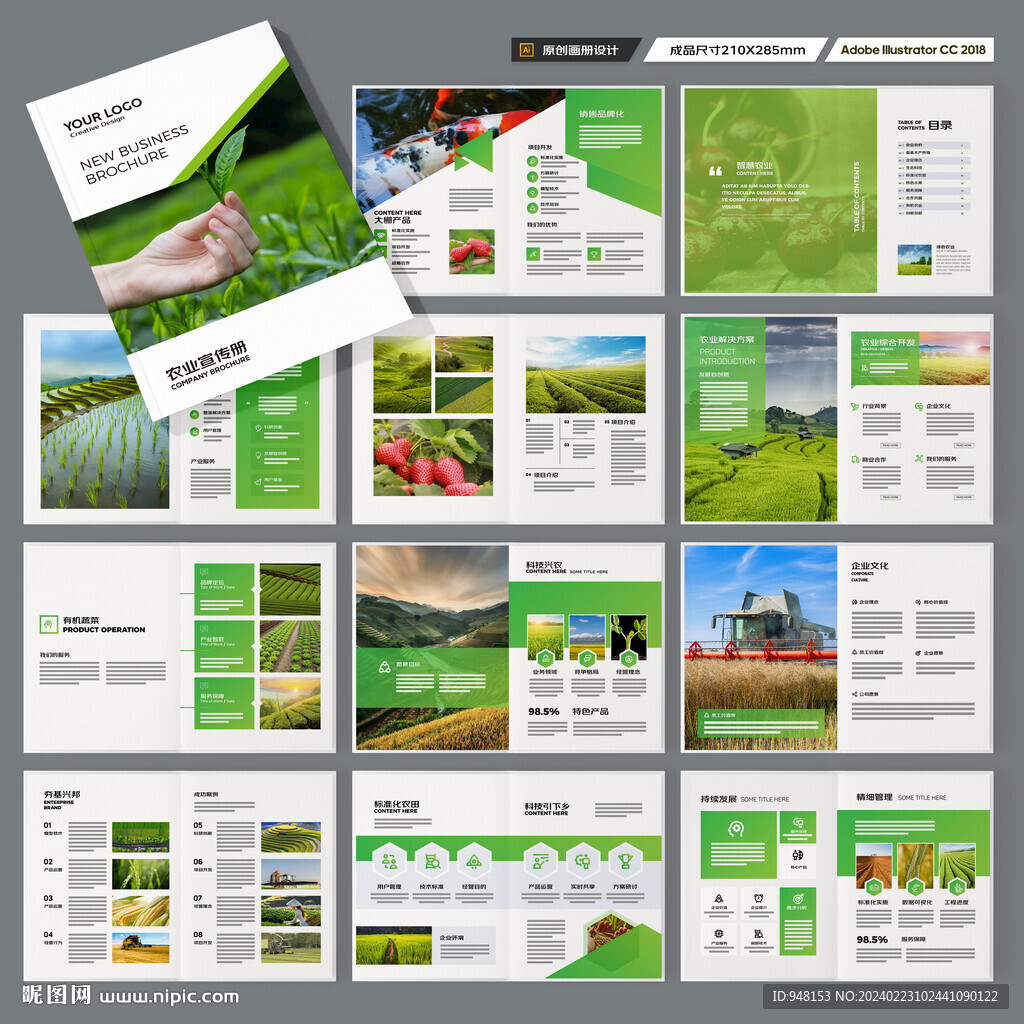 绿色农业画册