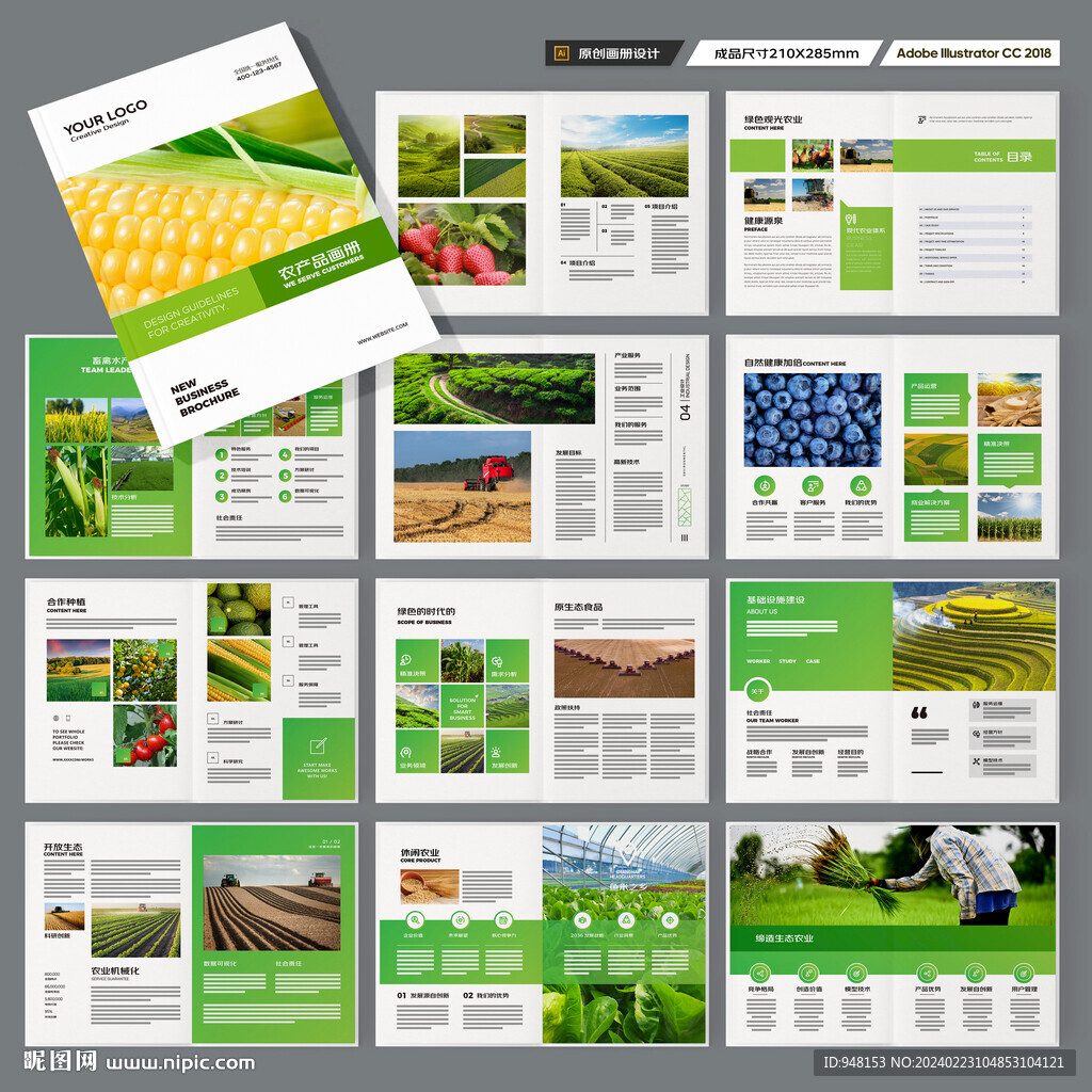 绿色农业画册
