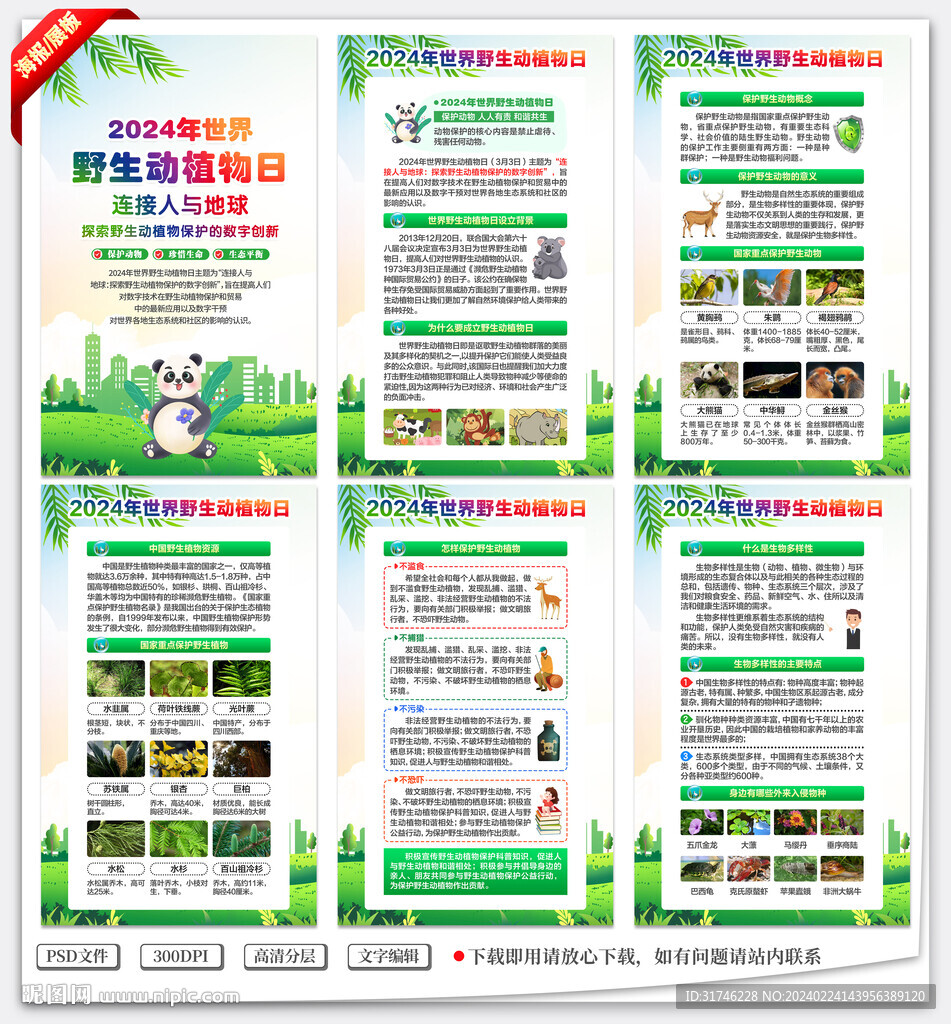 世界野生动植物日