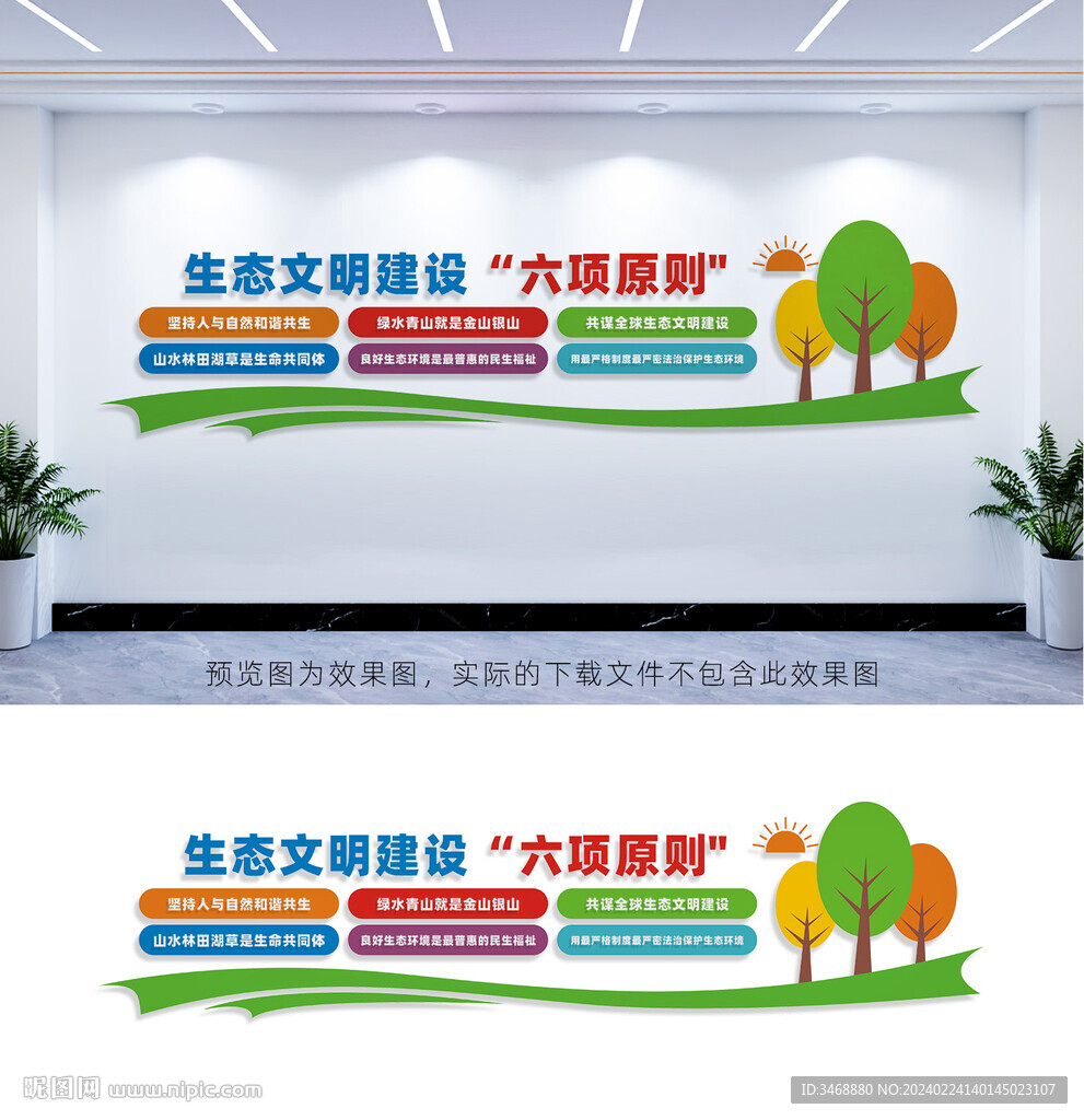 生态文明建设六项原则