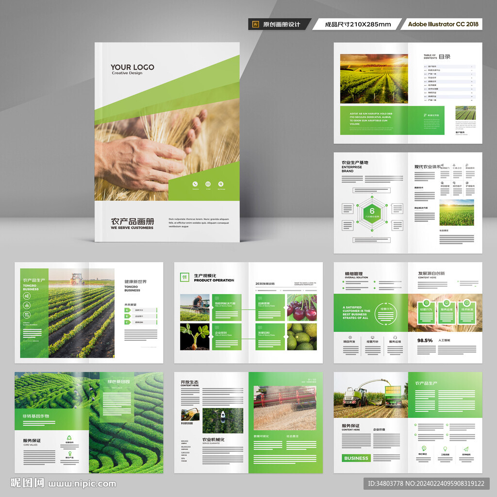 农业科技画册