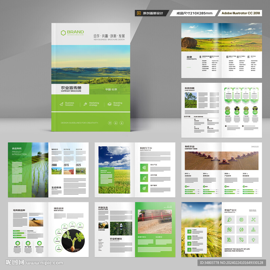农业宣传册