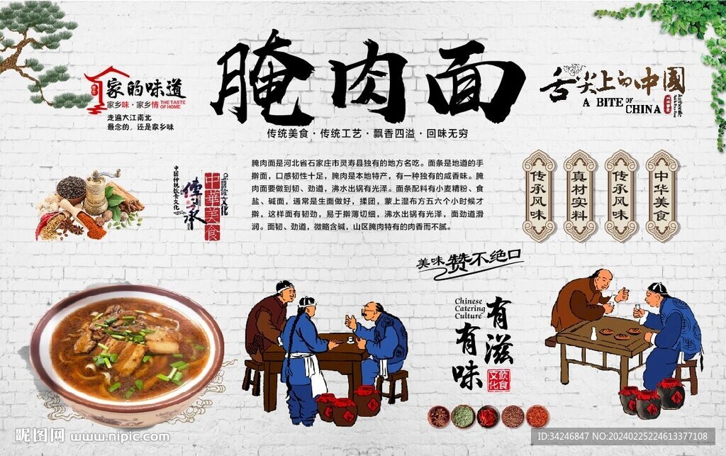 腌肉面