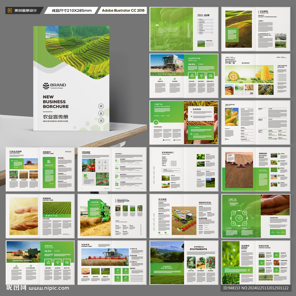农业宣传册