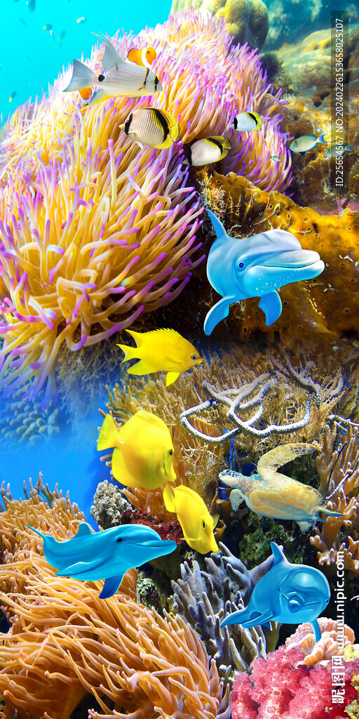 海底世界3D立体玄关