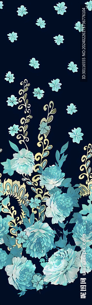定位花