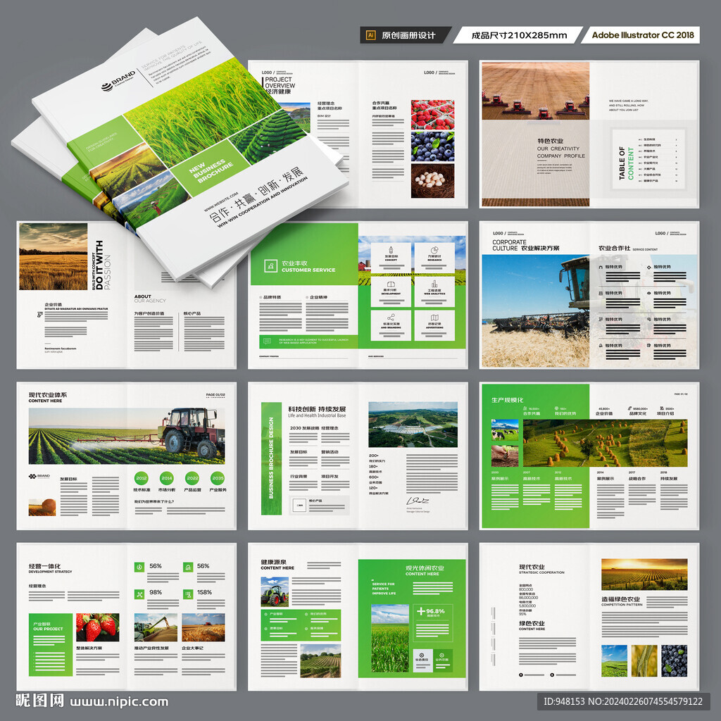 农业宣传册