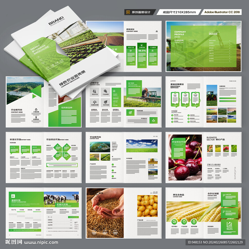 农产品画册