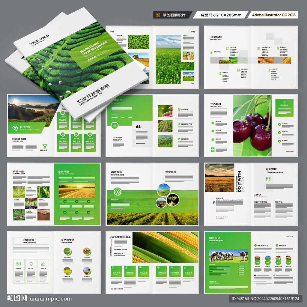 农业宣传册
