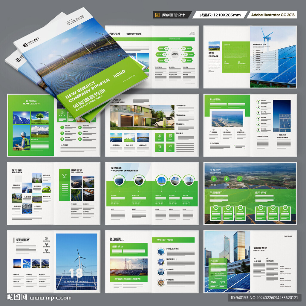 新能源宣传册