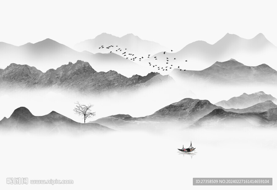 水墨山水