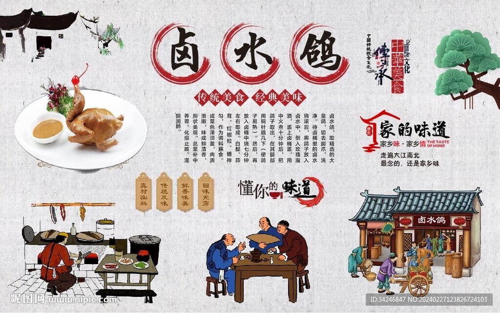 卤水鸽