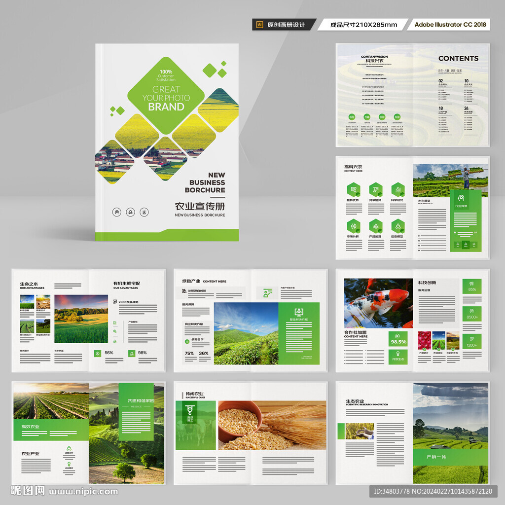 农业宣传册