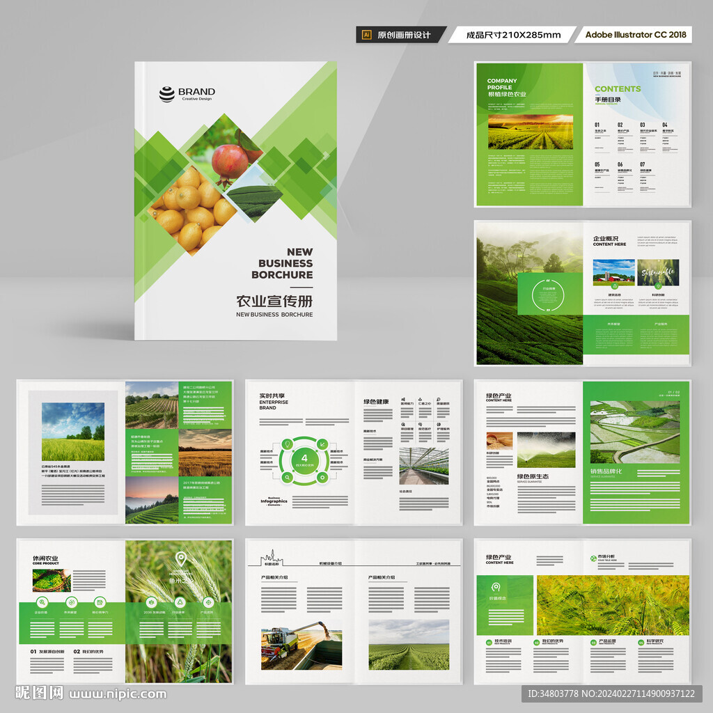 绿色农业画册