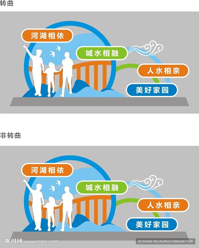 美好家园 铁艺宣传栏