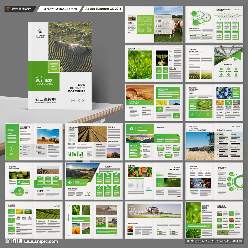农产品画册