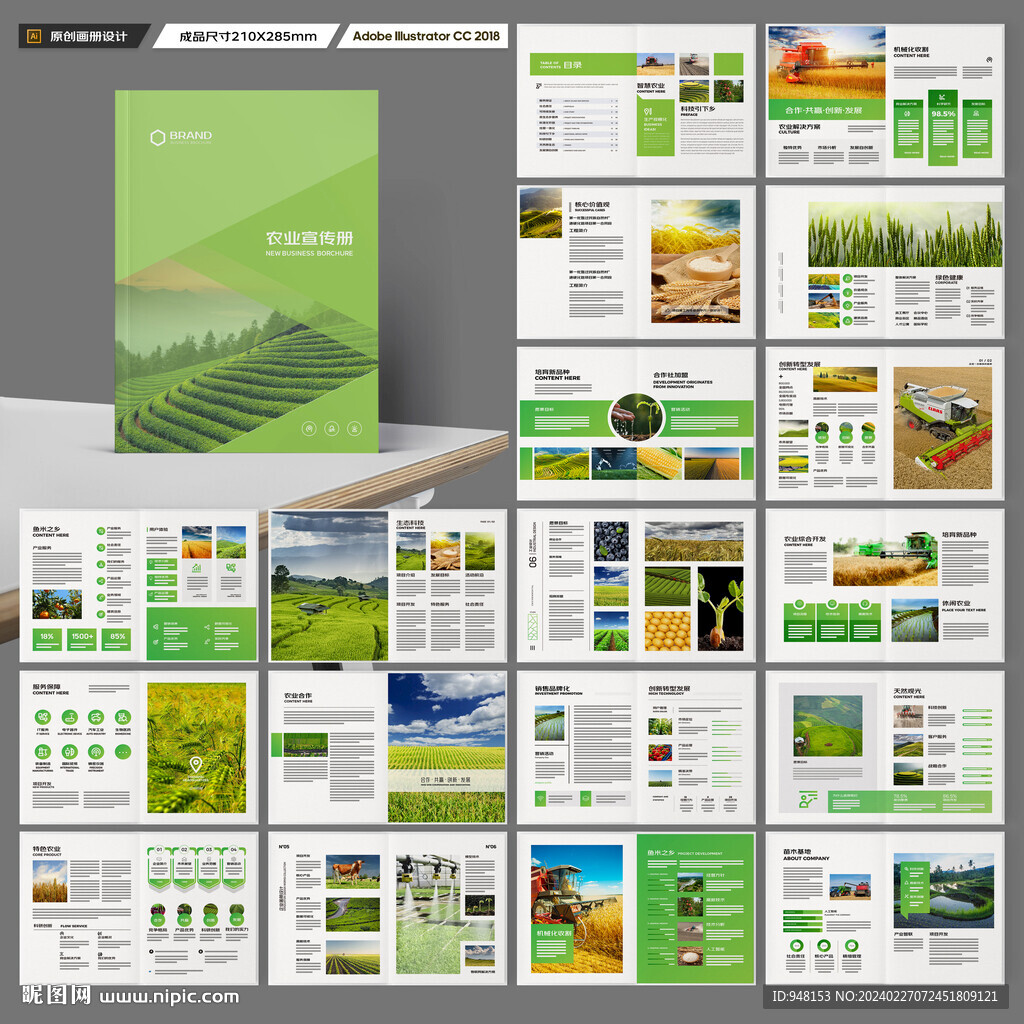 农业宣传册