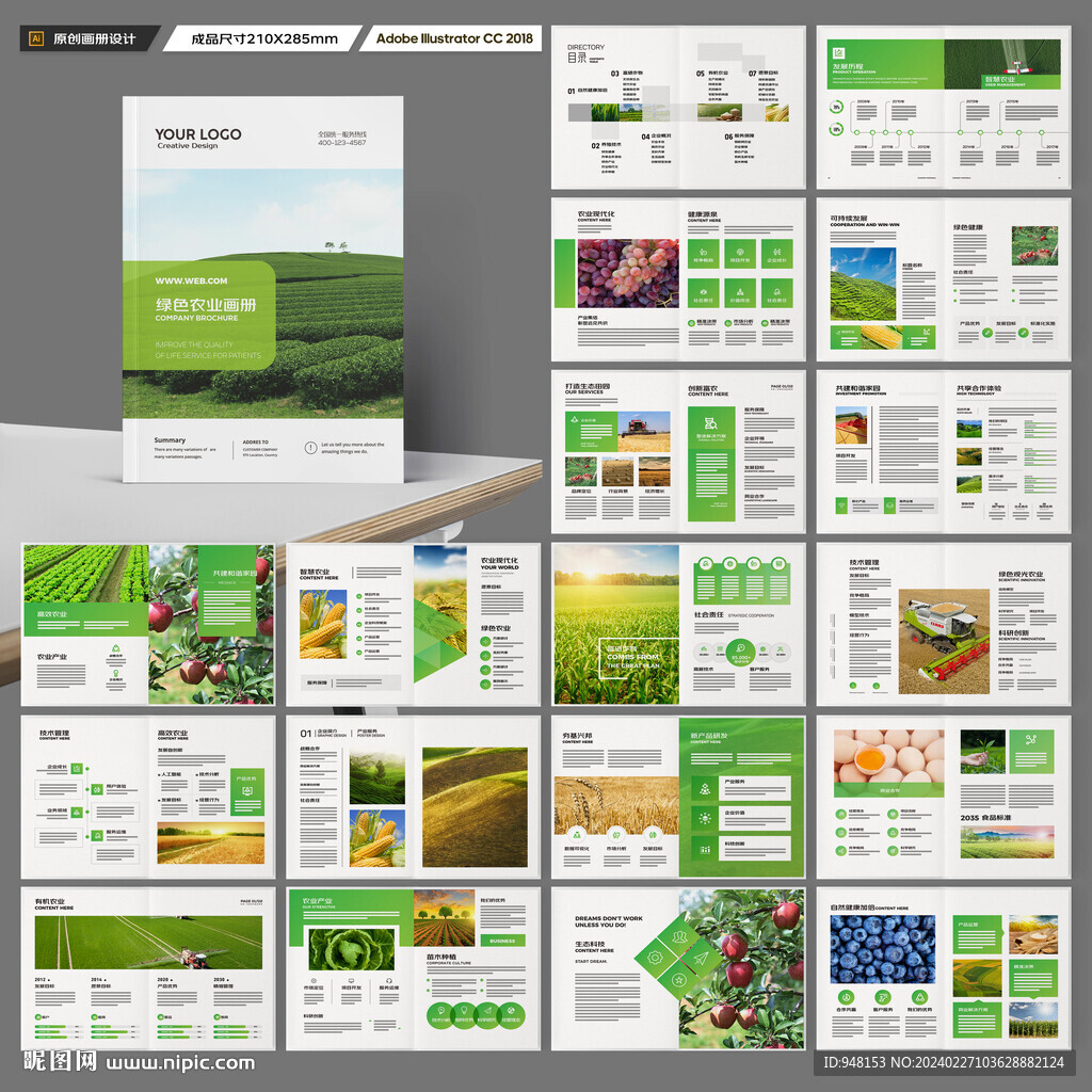 农产品宣传册