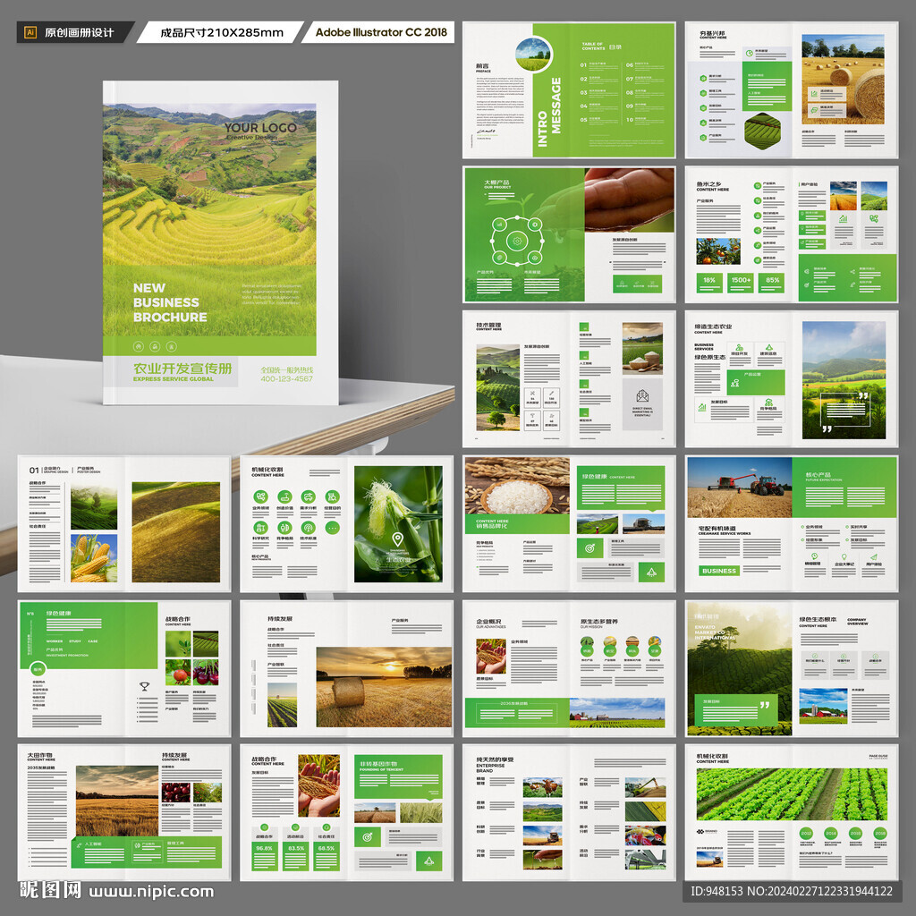 农产品画册