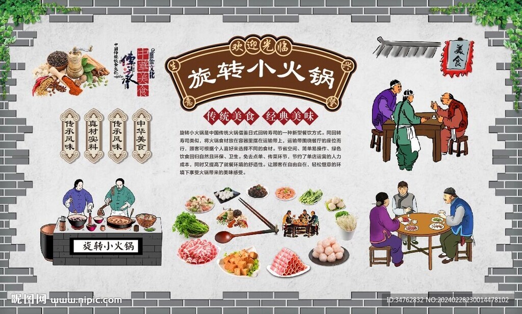 旋转小火锅