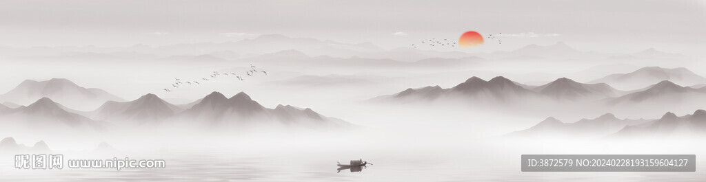 山水画