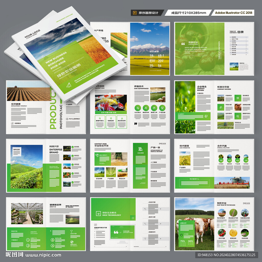 农业合作社画册