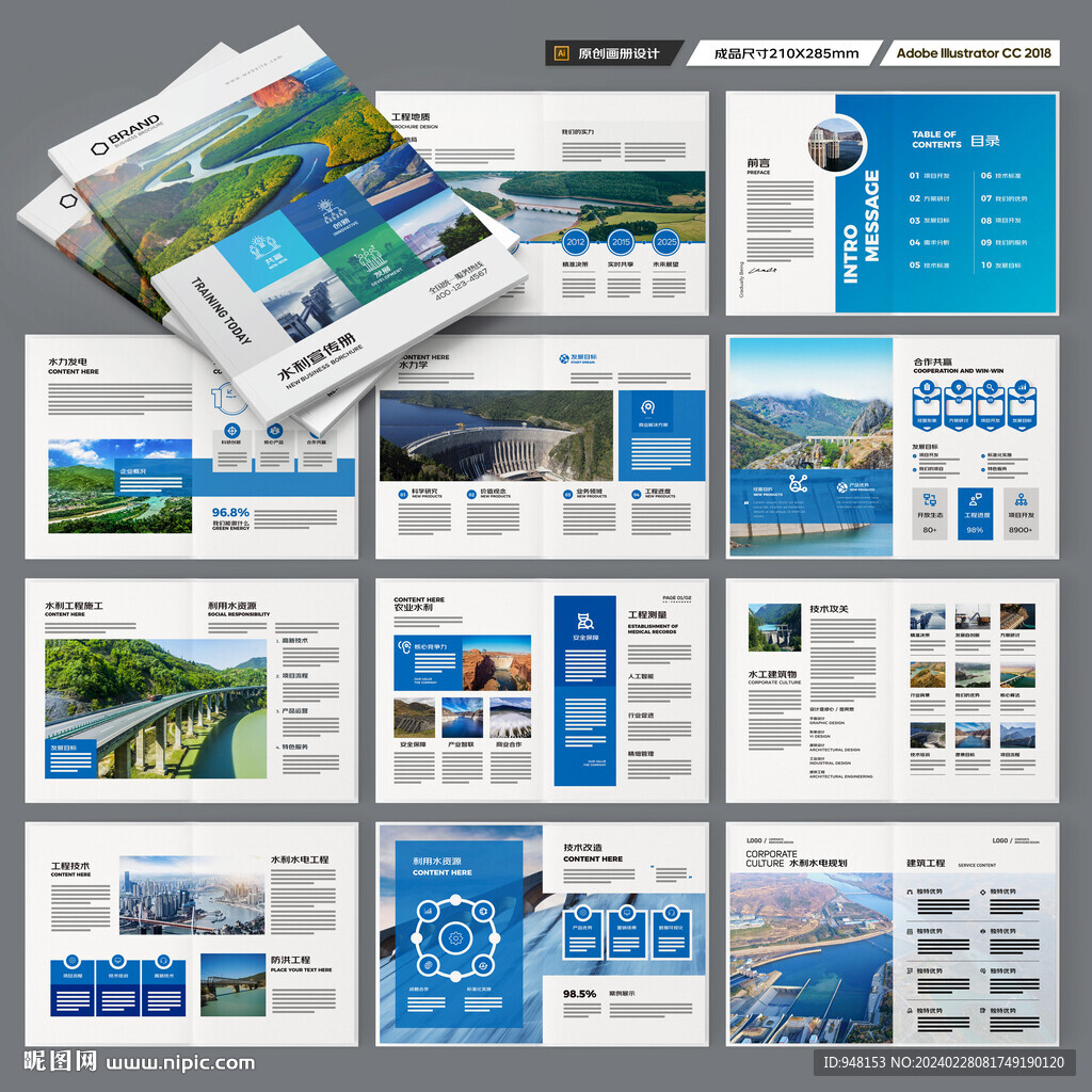 大坝宣传册 