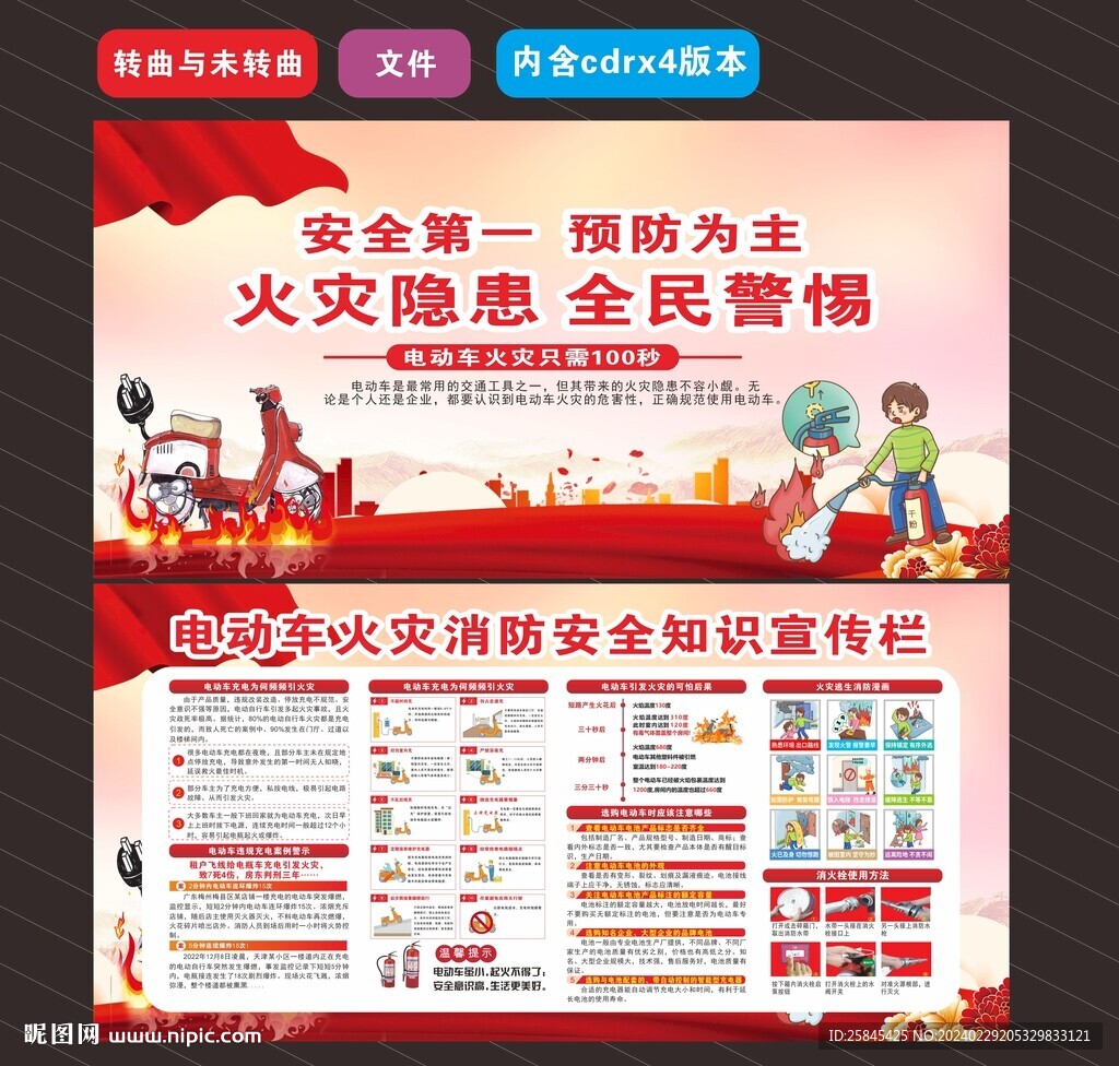 预防电动车火灾