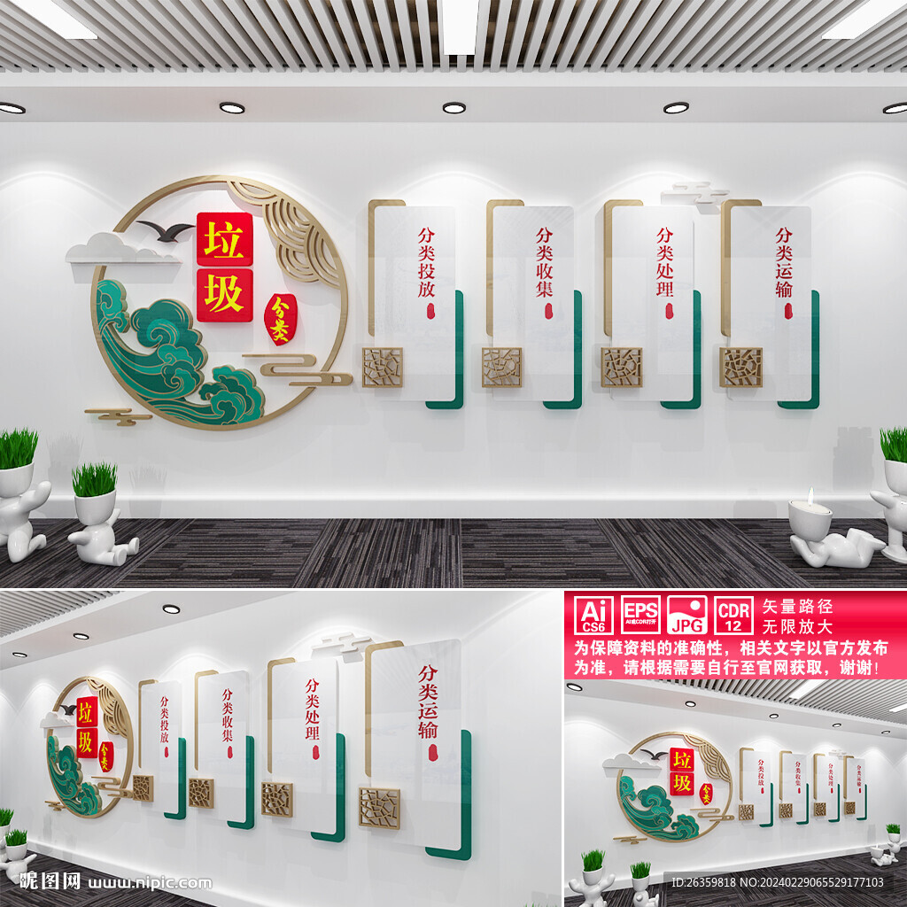 垃圾分类文化墙