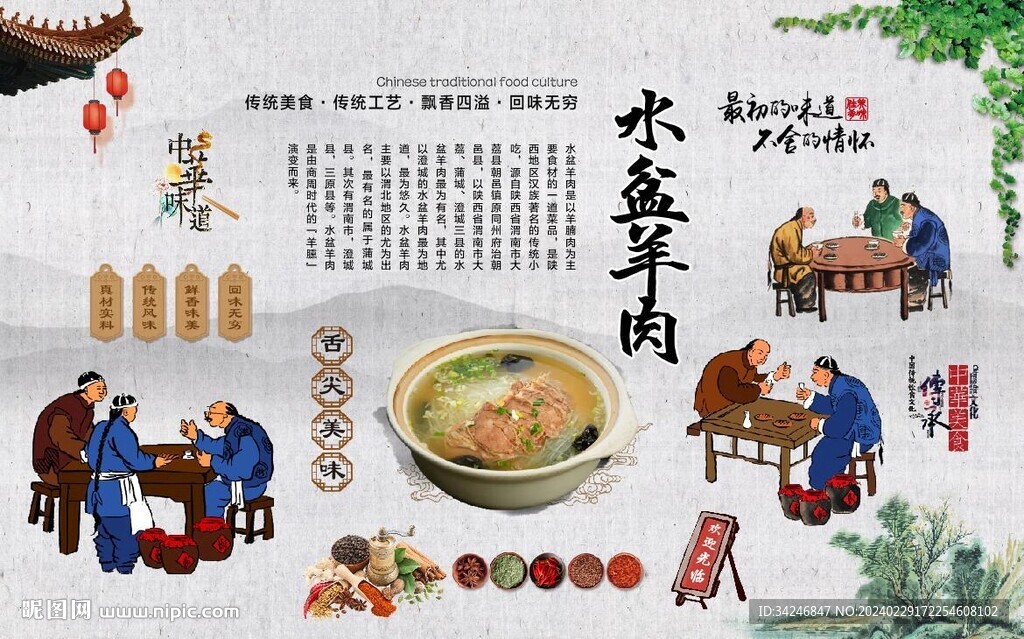 水盆羊肉