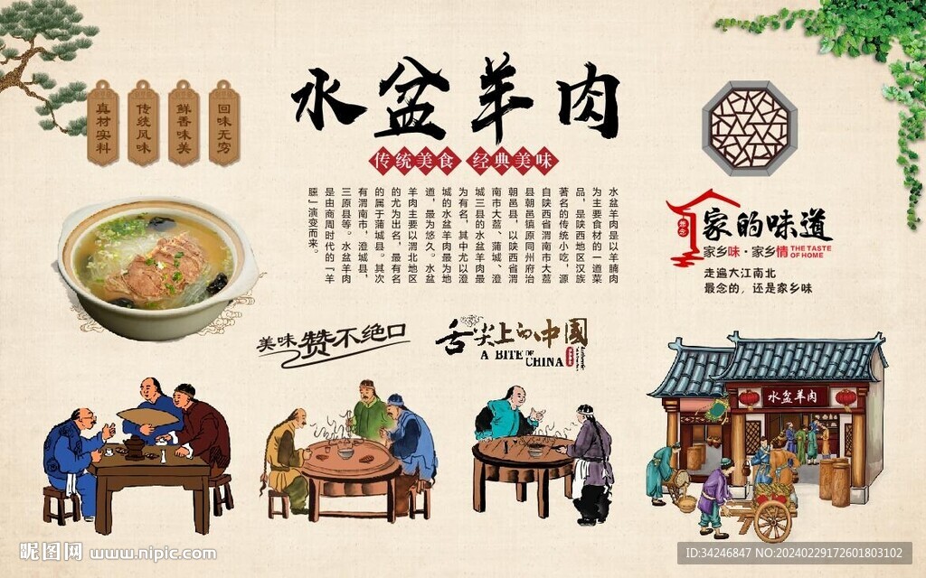 水盆羊肉