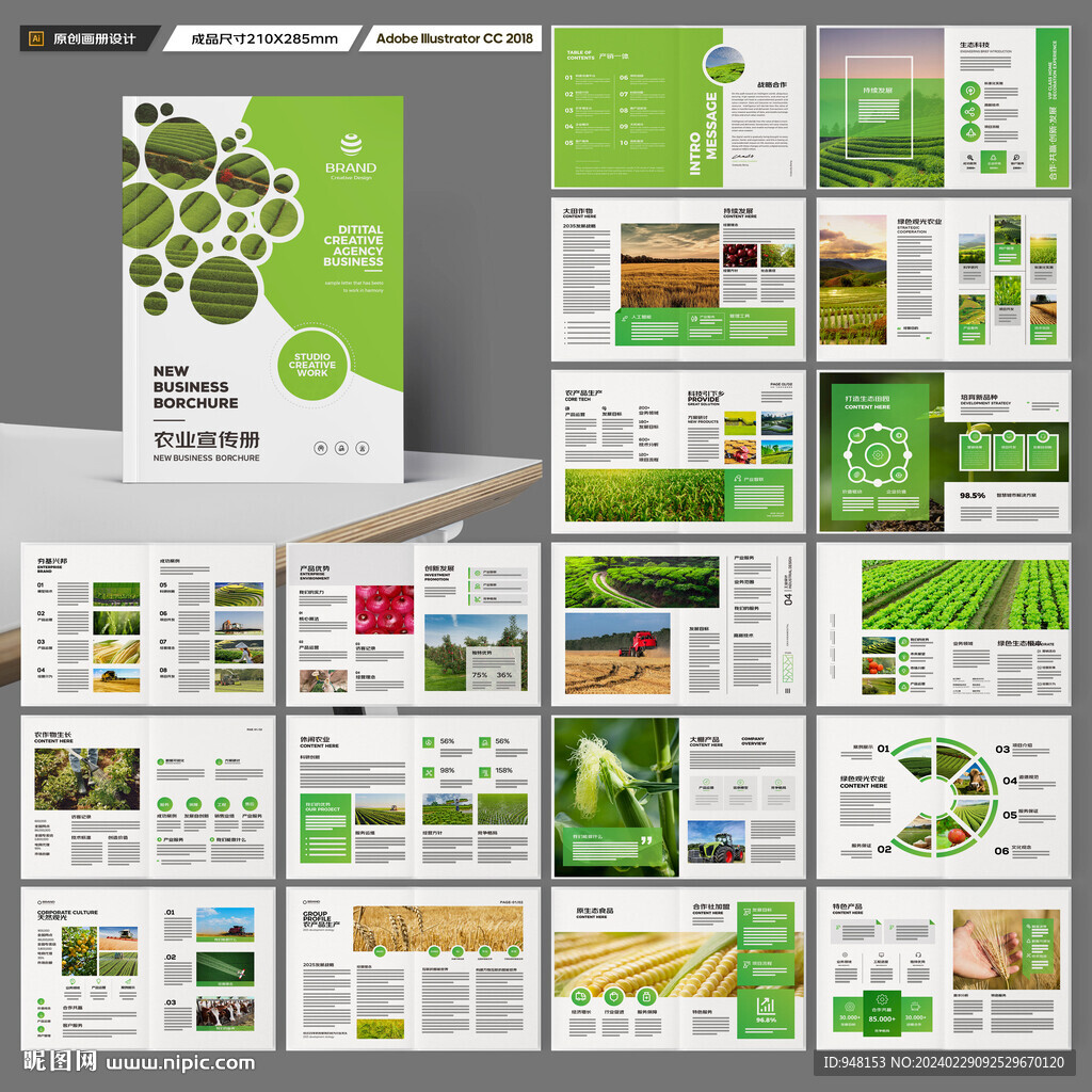 农业宣传册
