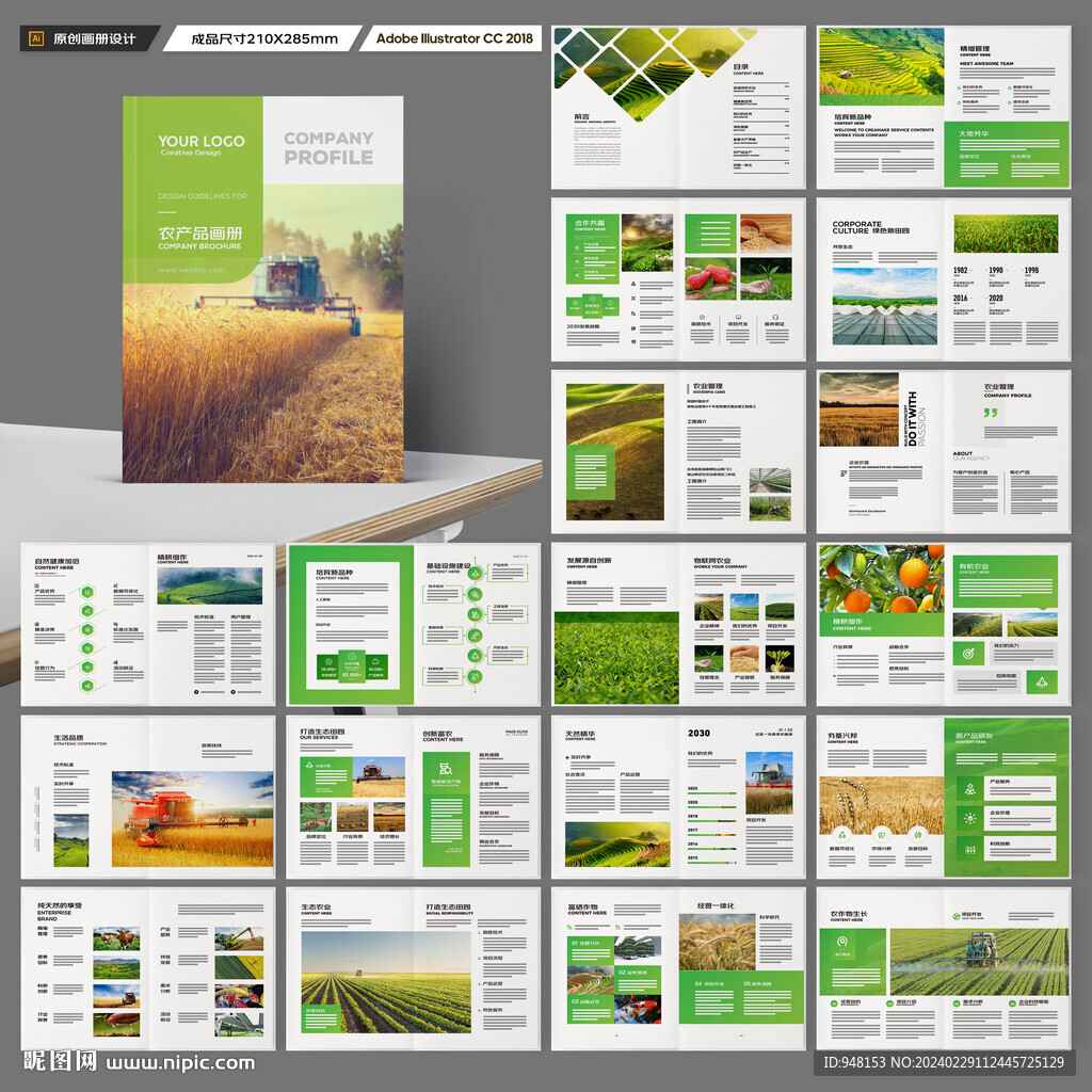 农业科技画册