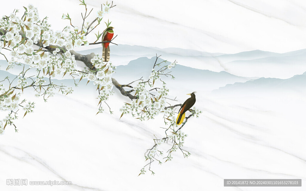 新中式水墨山水